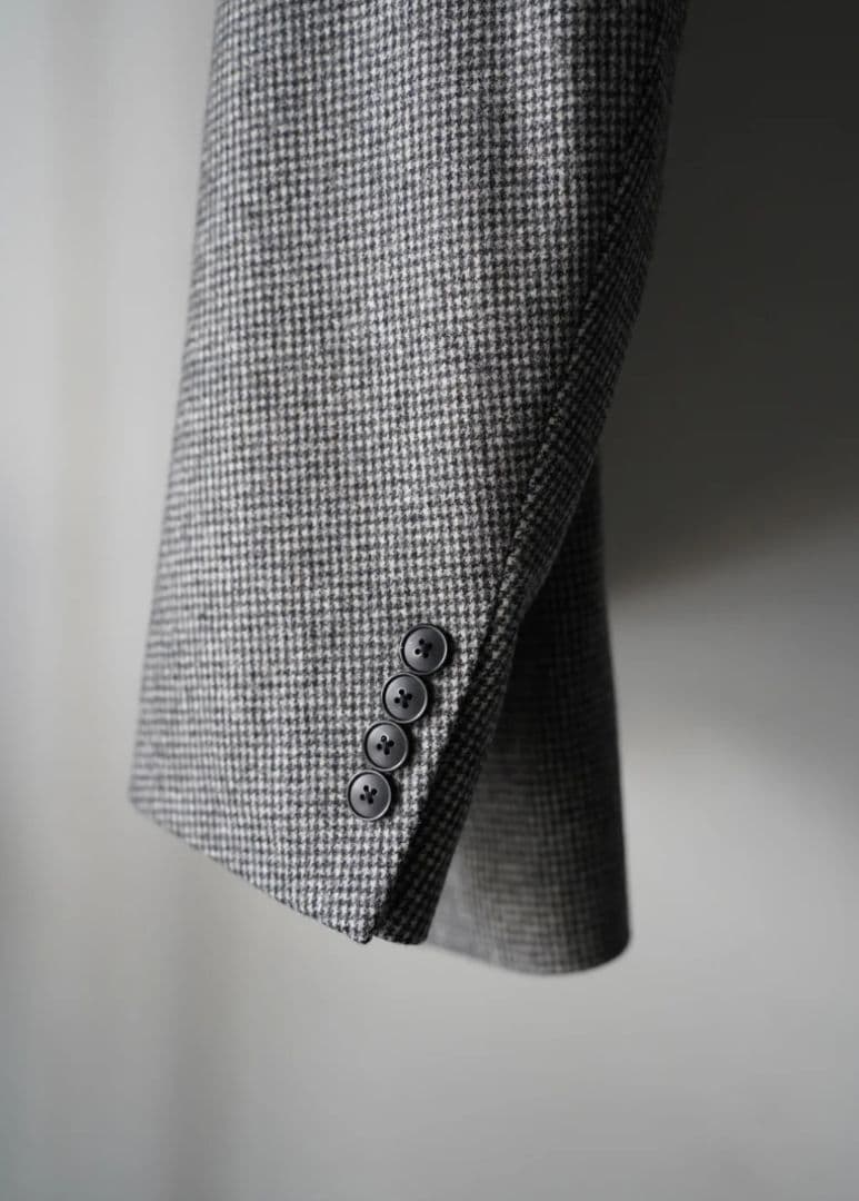 HEUGN（ユーゲン） Saint ウールハウンドトゥース2Bジャケット