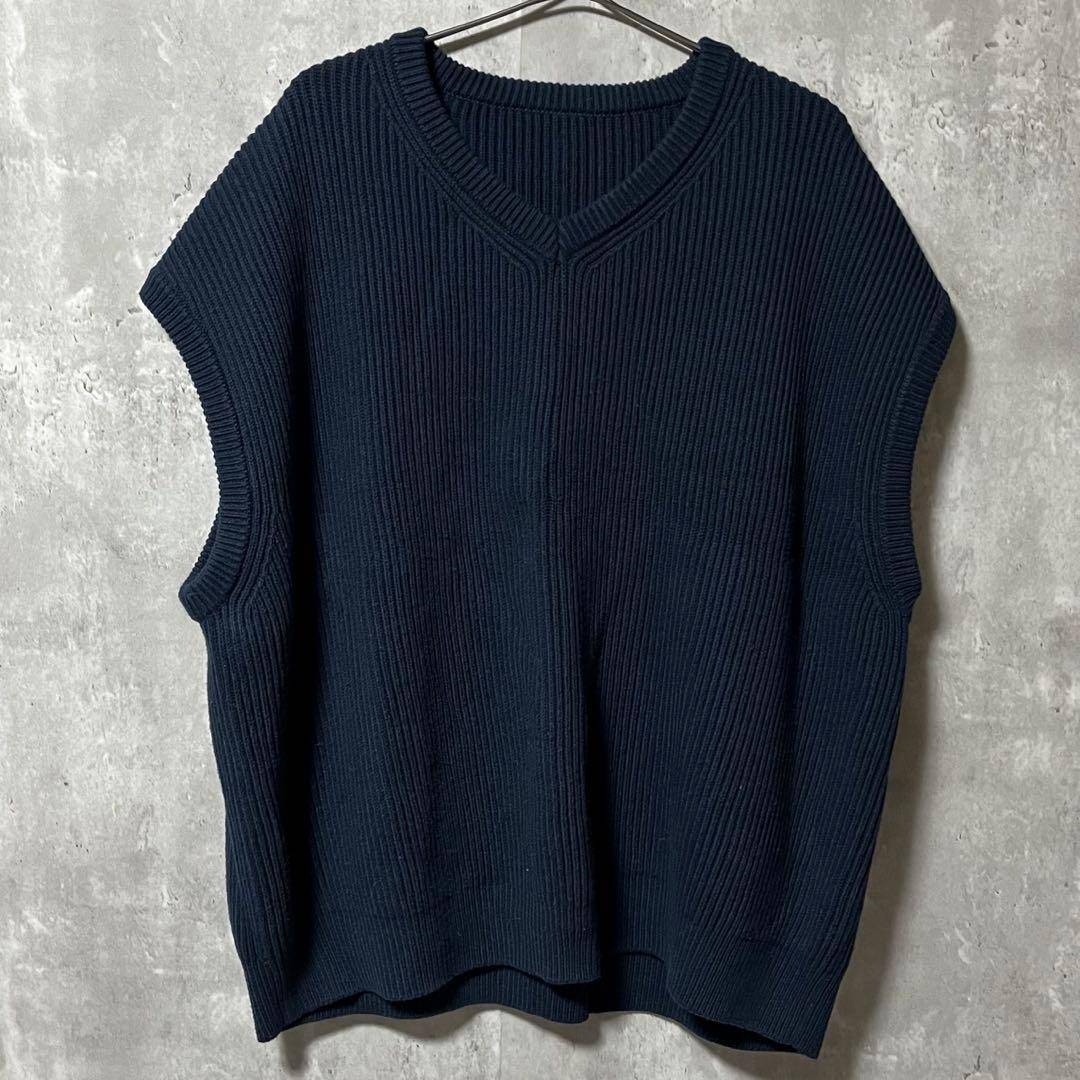 クレプスキュール 吾亦紅 別注 ニットベスト