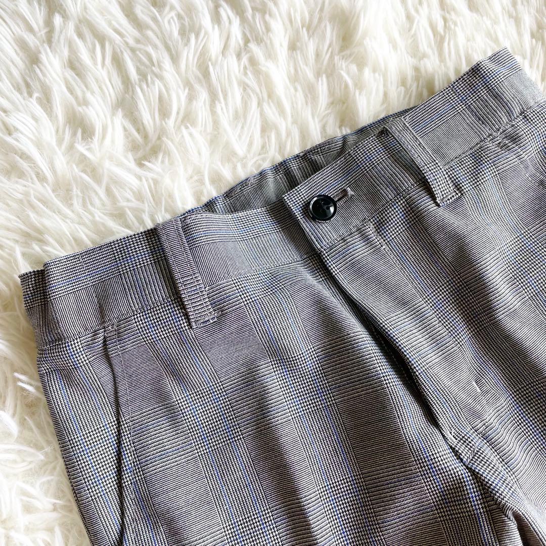 極美品✨ウォルツバイビームスデザイン セットアップ スーツ チェック120 卒服