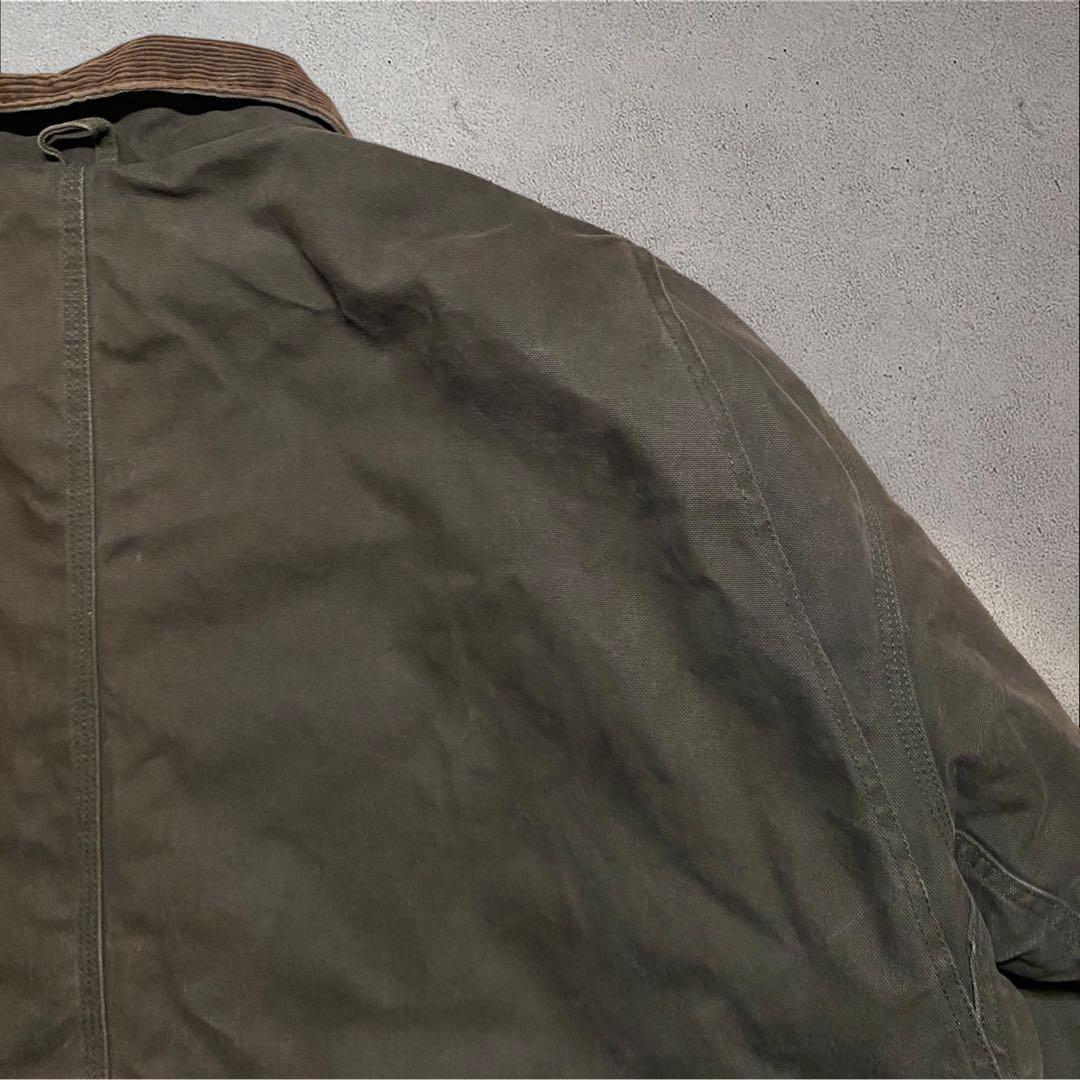 まつまんダックジャケット襟コーデュロイブラウン3XLトラディショナルBER