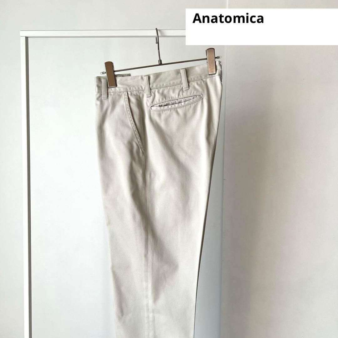 【Sale】Anatomica Trim Fitパンツ32ストーン アナトミカ