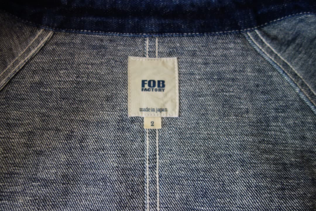 FOB FACTORY デニムカバーオール