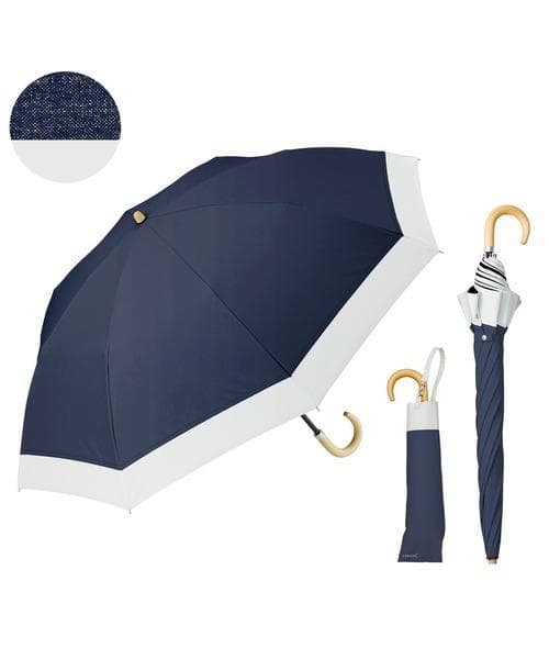 新品 COKAGE+ 木手元 55cm 2WAY デニムブルー×リリィホワイト