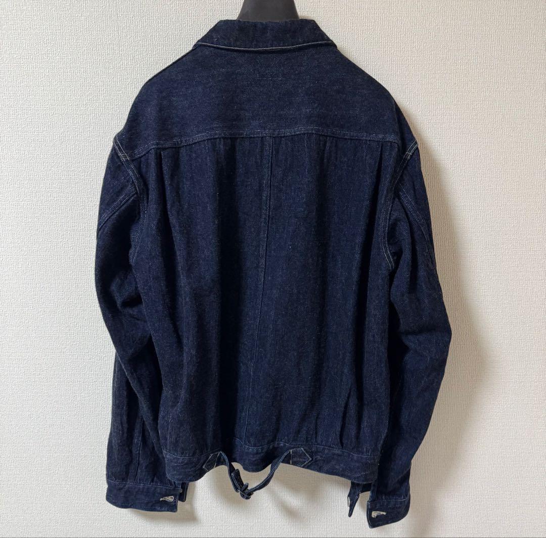 24SS COMOLI デニムジャケット サイズ4 ネイビー コモリ