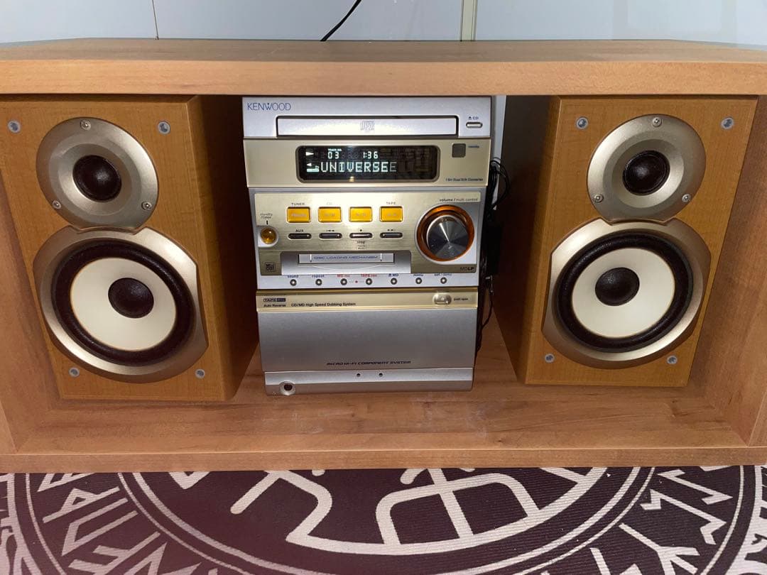 KENWOOD ケンウッド RXD-SJ3MD AMアンテナとリモコン付き