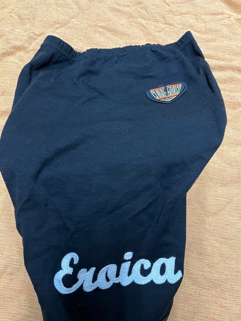 Santini Eroica サイクルジャージ 黒赤ストライプ　Mサイズ上下