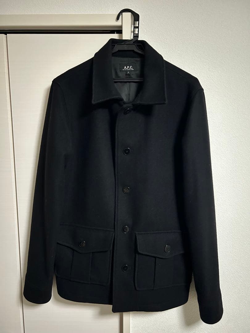 ジャケット・アウター A.P.C. wool jacket peacoat