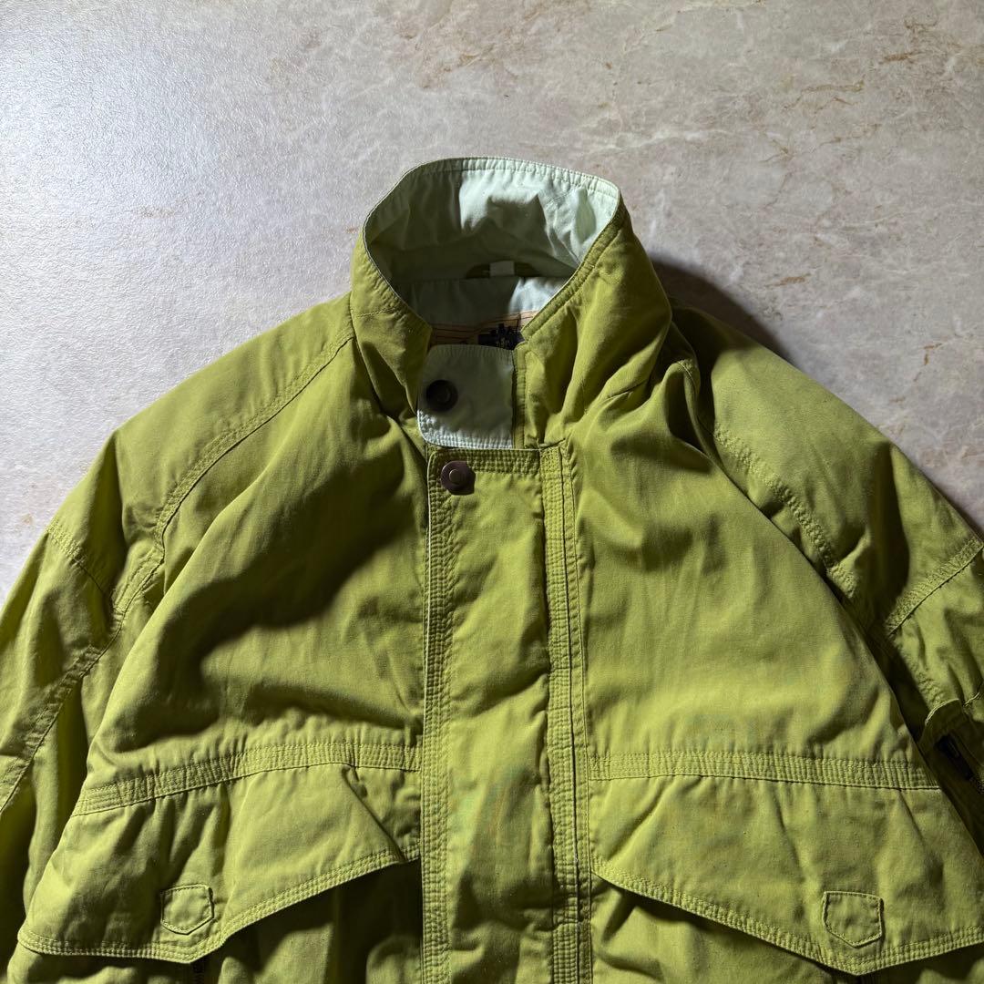 EUR military flight jacket古着オリーブイエロー58希少