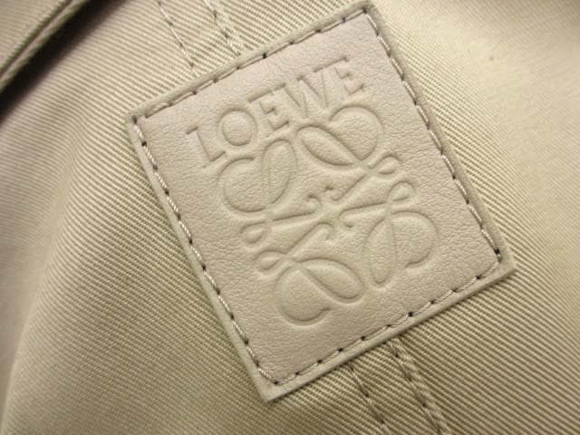 美品 LOEWE ロエベ 24-25AW コットン トラペーズジャケット 36