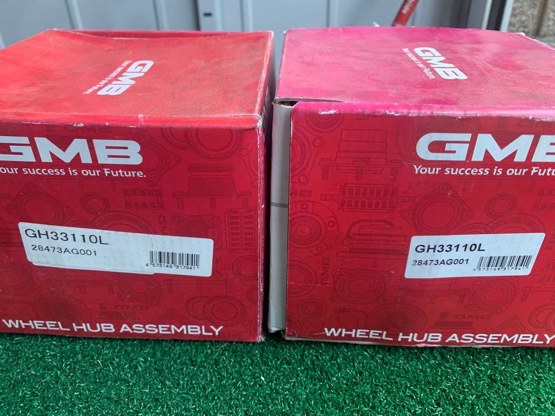 bp5 レガシィ　リアハブベアリング　GMB社製 左右2個セット　ロックナット付