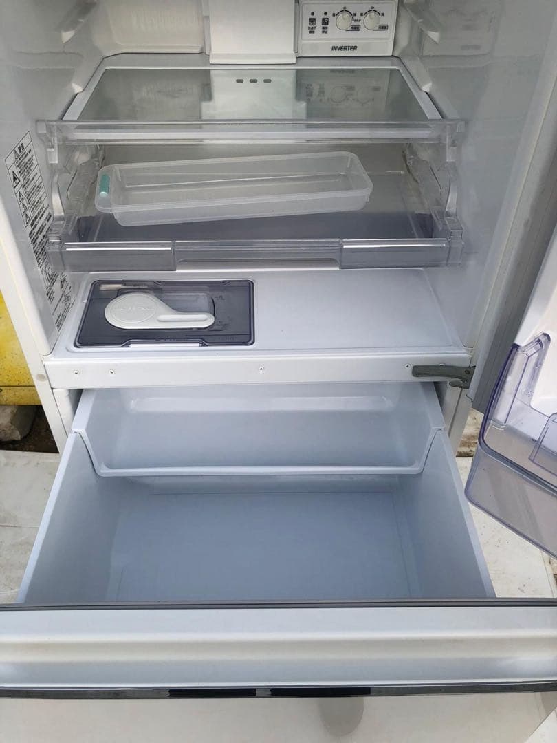 三菱 3ドア冷蔵庫 MR-CX33C-W 2017年製 ホワイト系