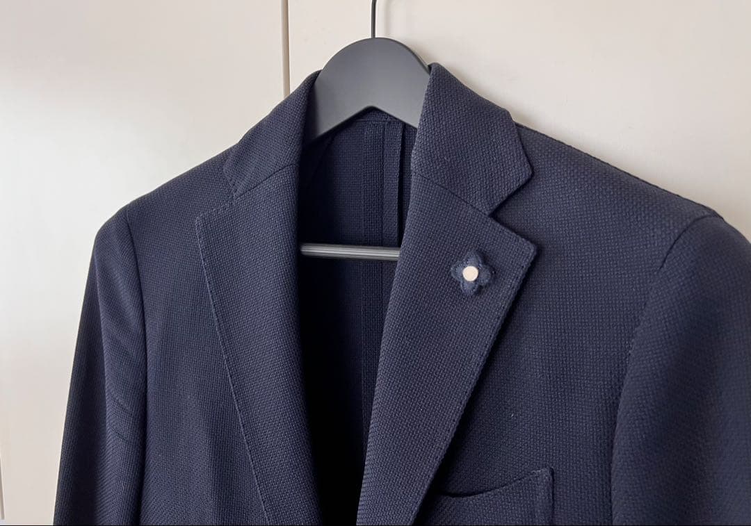 LARDINI ネイビージャケット