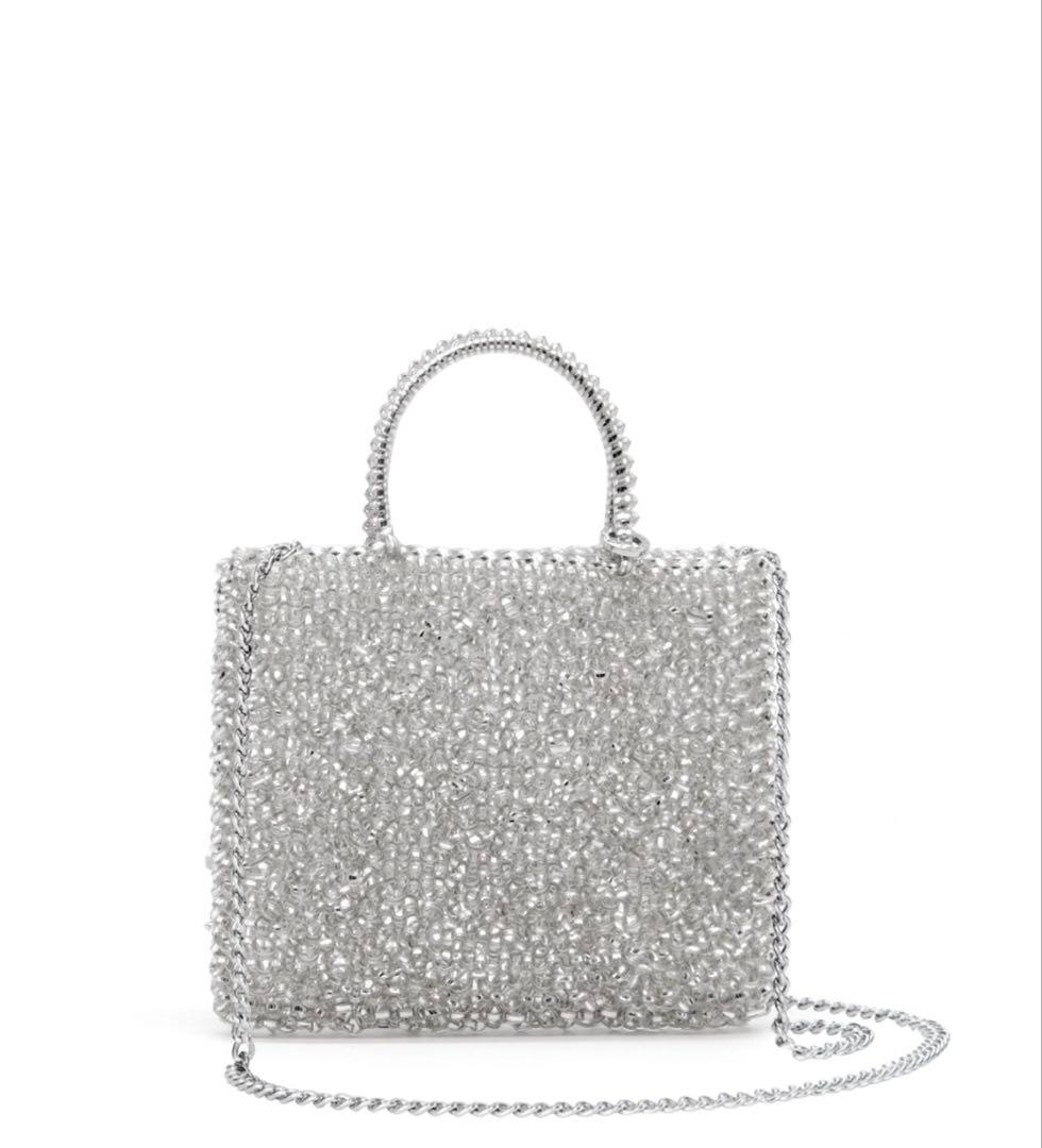 ANTEPRIMA ワイヤーバッグ シルバー