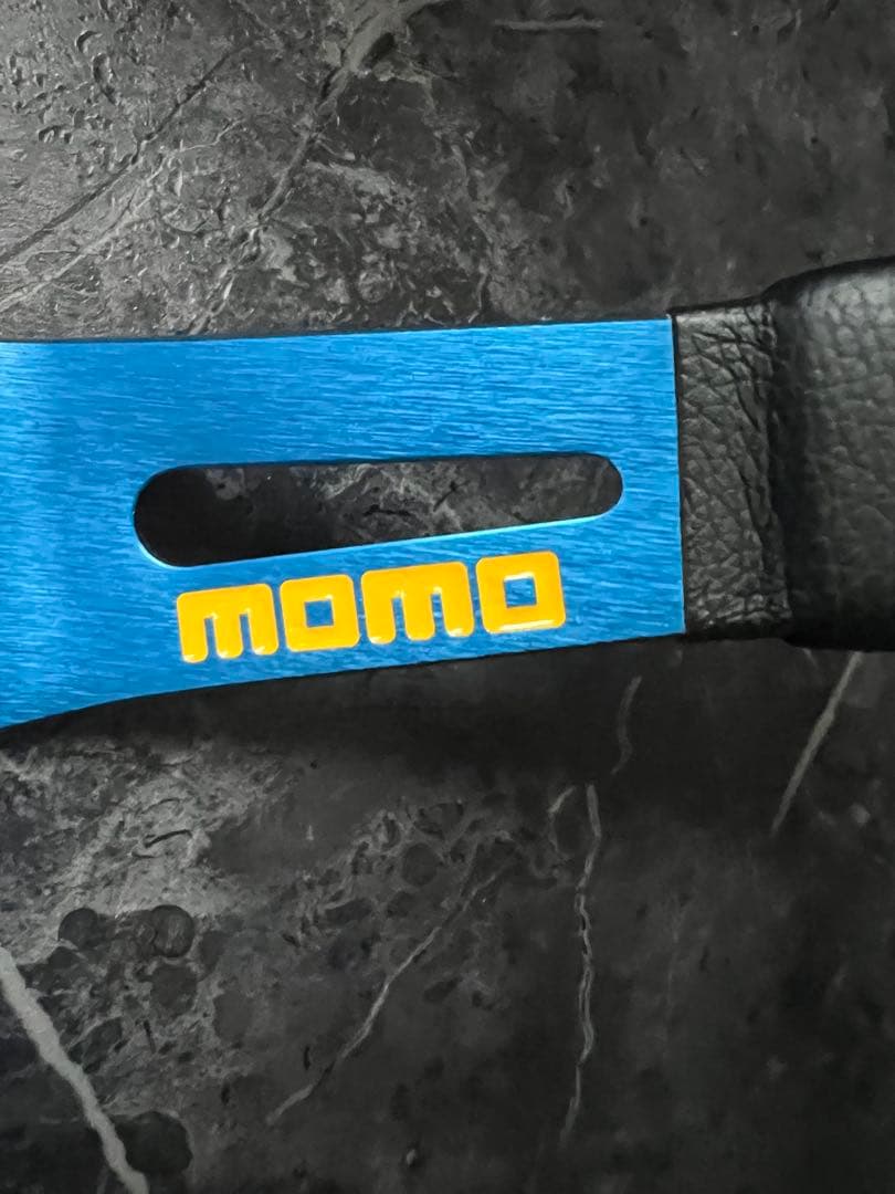 MOMO ステアリング MOD.08 モデル08 M-59 ブルースポーク