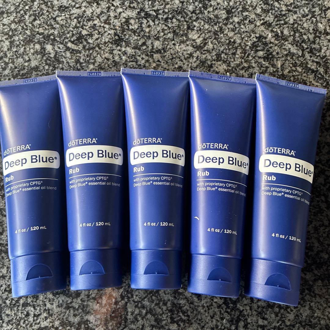 新品未使用 doTERRA deep blueドテラ　ディープブルー　5本セット