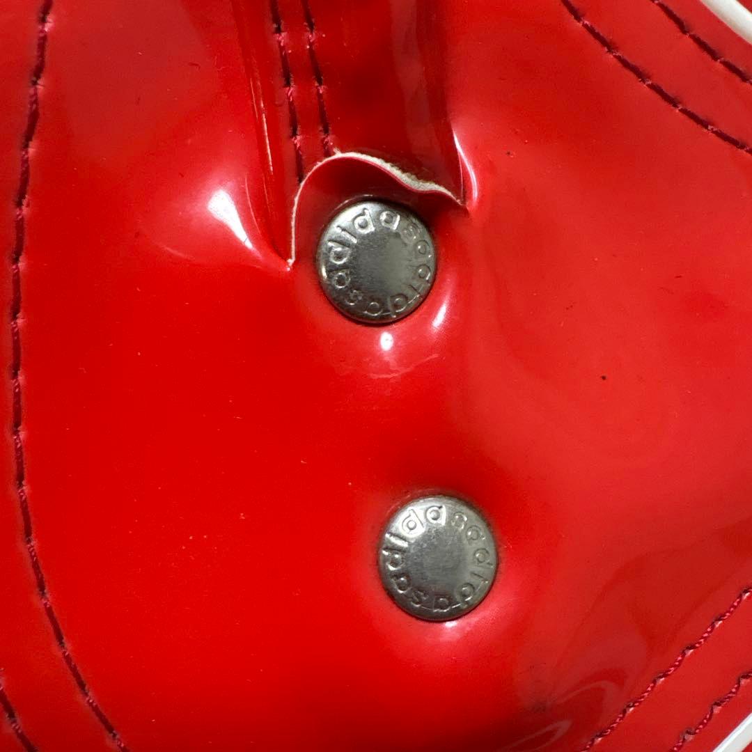 80's adidas エナメル ボストンバッグ y2k vintage レア