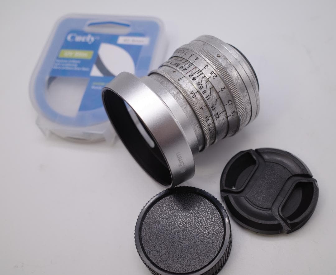 59　初期型　ジュピター 8 　2/50 L39　メタル製フード、フィルター付