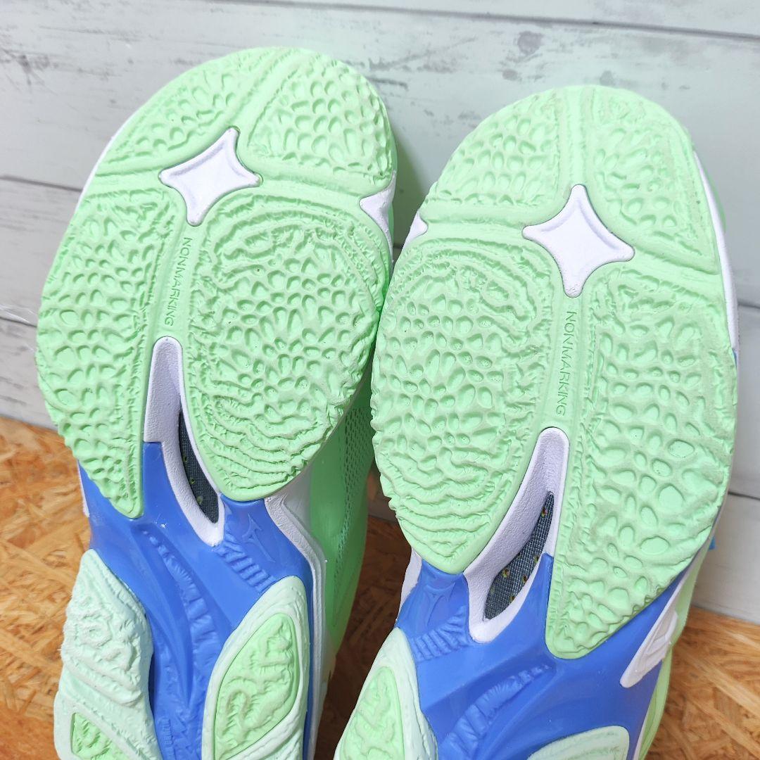 ミズノ バレーシューズ ウェーブ ライトニング Z8 ミントグリーン 27cm