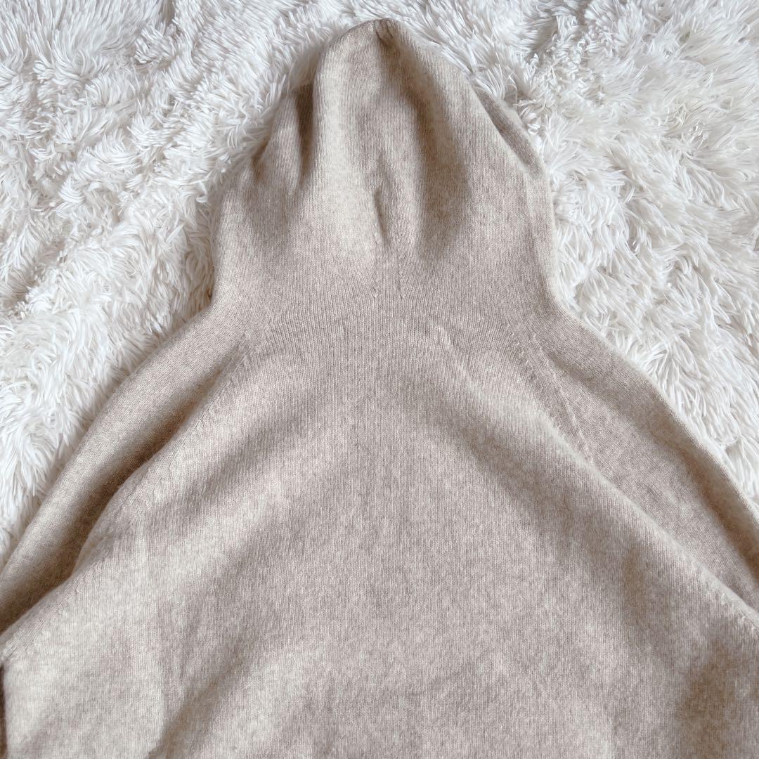 【極美品】FRAMeWORK 圧縮ウールフードプルオーバー　カシミア　ウール