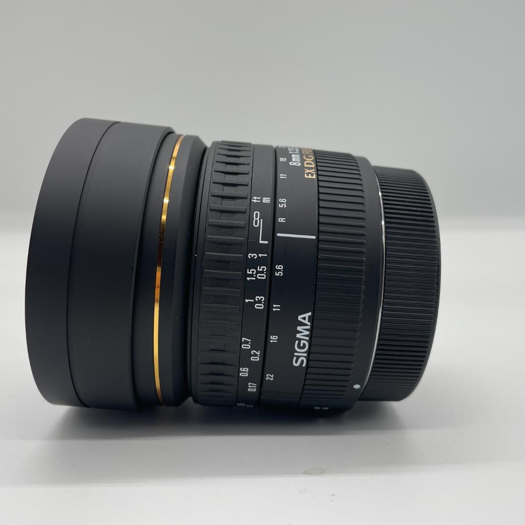 レンズ(単焦点) SIGMA 8mm 1:3.5 EX DG Fisheye for Canon