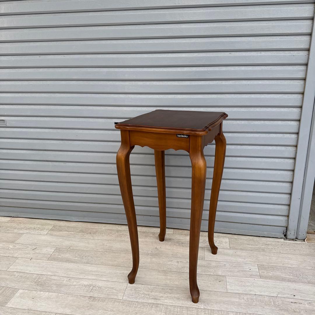 karimoku 猫脚 サイドテーブル　コンソール　ウォールナット
