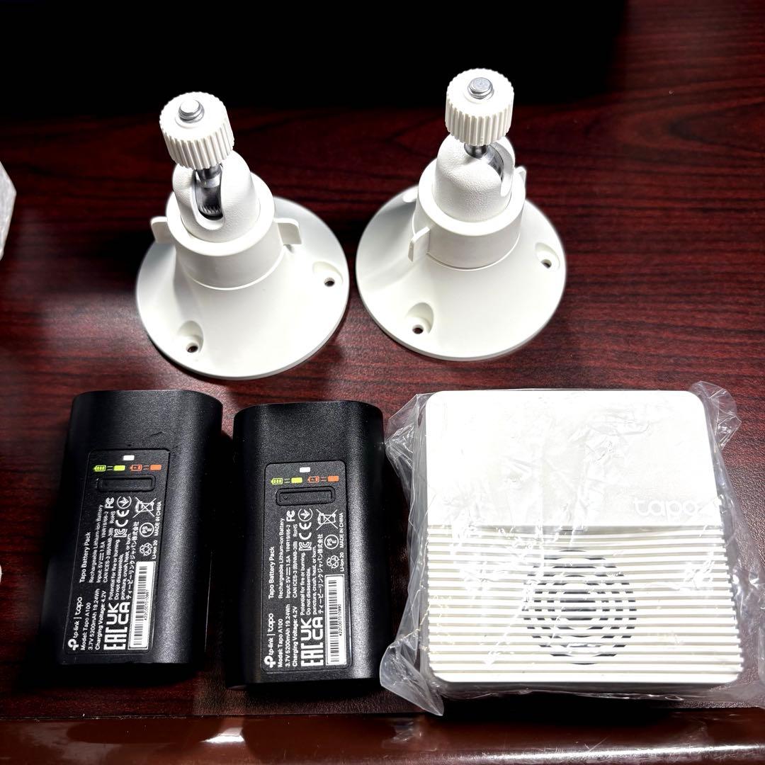 美品TPLINK　Tapo C420S2フルワイヤレスセキュリティカメラシステム