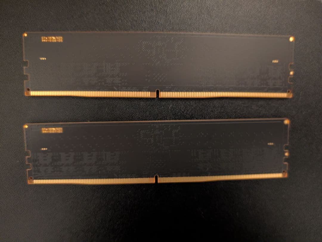 Crucial DDR5-5600 16GB ×2枚 計32GB 動作確認済