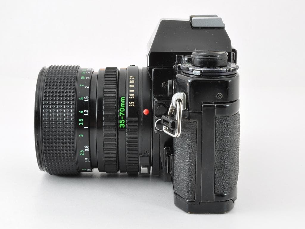 キヤノン A-1 ブラック NEW FD 35-70mm f3.5-4.5 動確