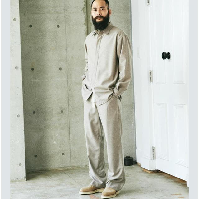 AURALEE wool fulling flannel 定価41800円