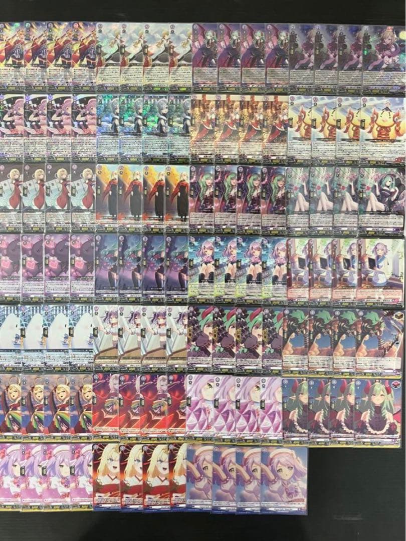 ヴァンガード 次元超躍　ぶいすぽ　4コン　27種