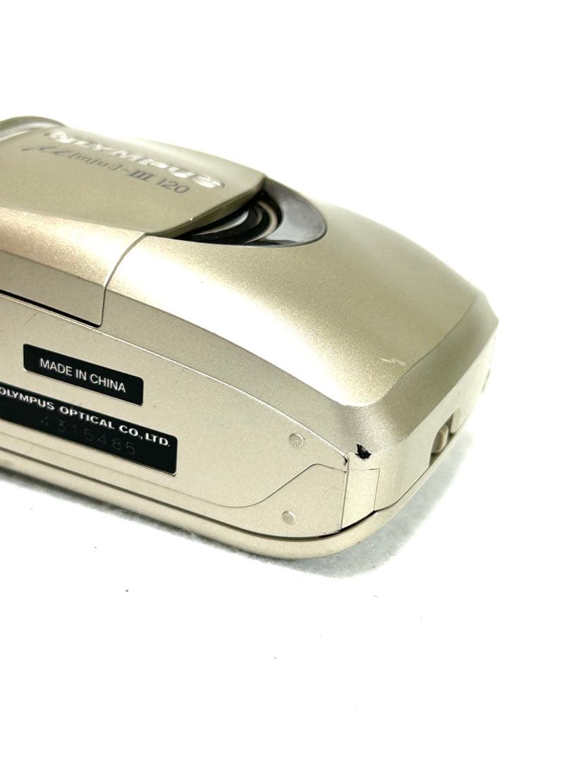 【完動品】Y-275 OLYMPUS μ【mju:】-Ⅲ 120 純正リモコン付