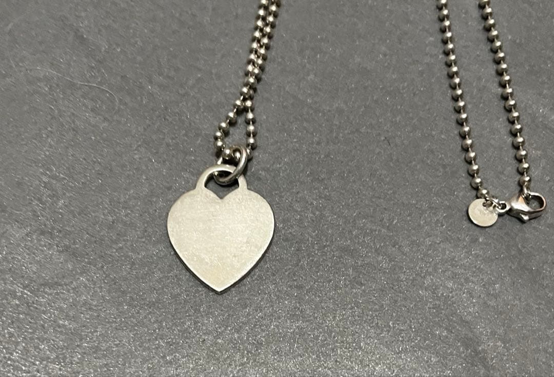 Tiffany リターントゥティファニー ハートボールチェーンネックレス