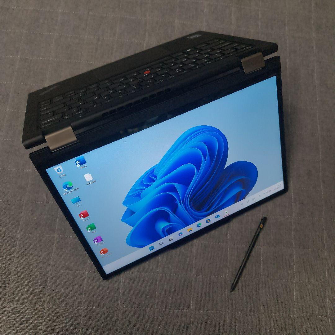 タッチ 美品 ThinkPad 爆速 13世代i5 16GB 512G 2IN1
