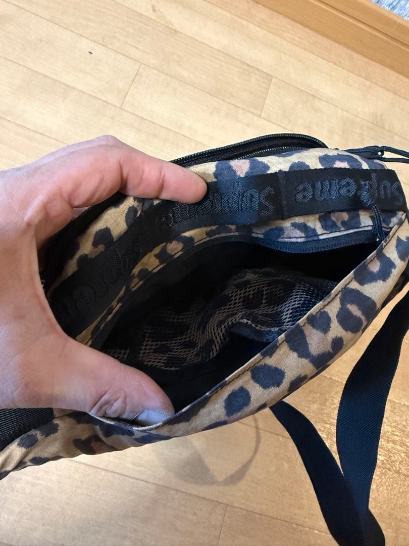 Supreme ショルダーバッグ ヒョウ柄