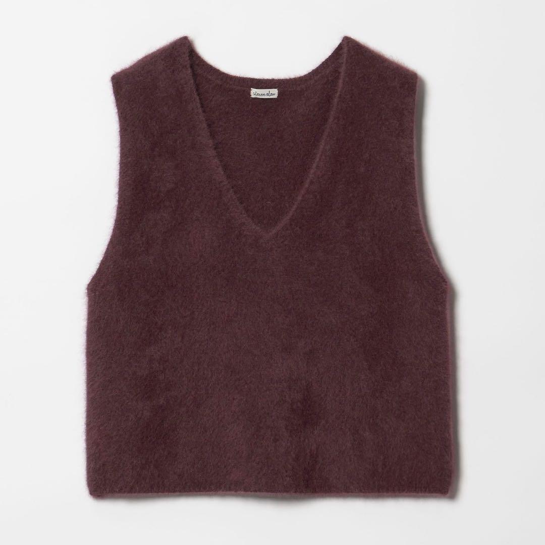 Steven Alan オーストラリアンウール ミックス ニットベスト