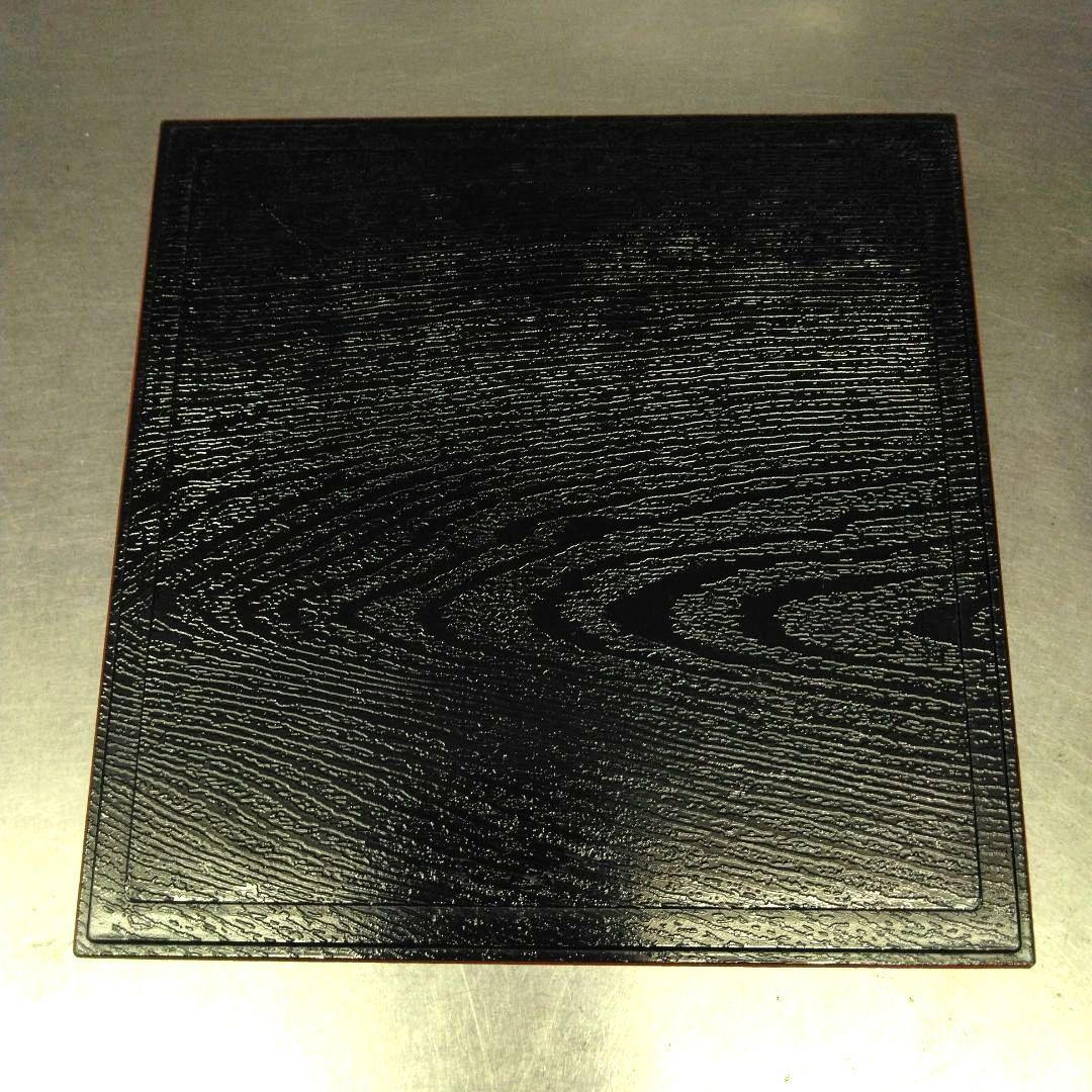 ①　8.5寸松花堂用　DX幕の内仕切　朱天黒　中古品　5個まとめ