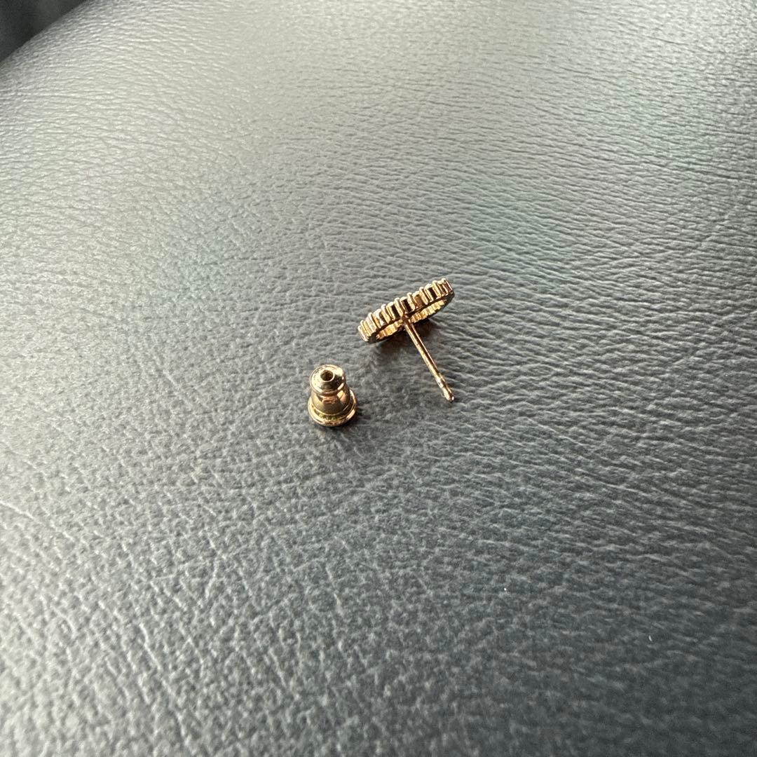 Dior Petit CD ミニスタッドピアス　ゴールド 片耳