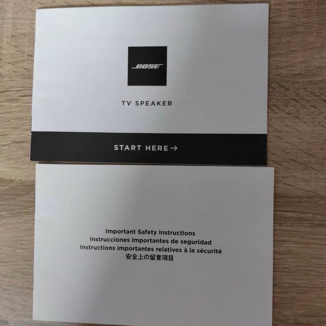 BOSE TV Speaker ブラック