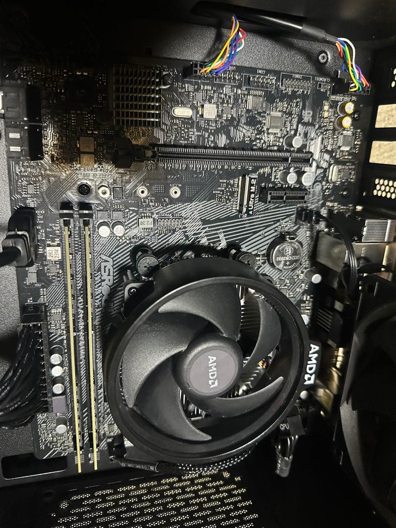 自作pc ryzen5-4500 RTX-2070 メモリ16GB SSD1TB