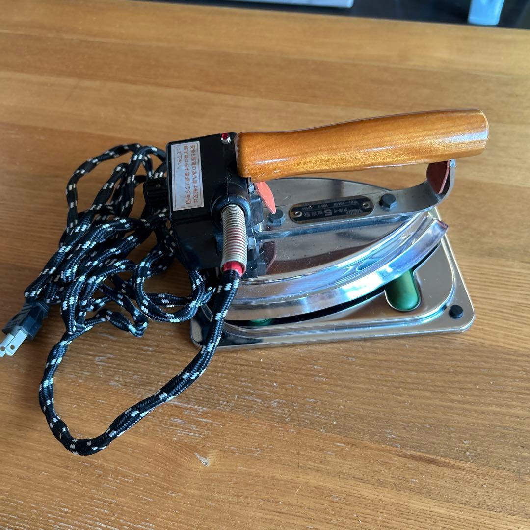 タキイ 5型自動アイロン サーモスタッド ドライアイロン