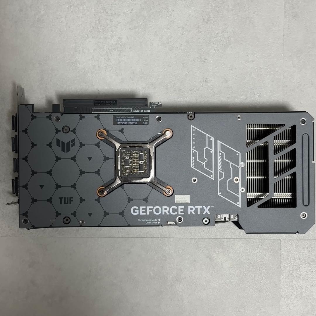 グラフィックボード・グラボ・ビデオカード ASUS TUF GAMING GeForce RTX 4070 Ti