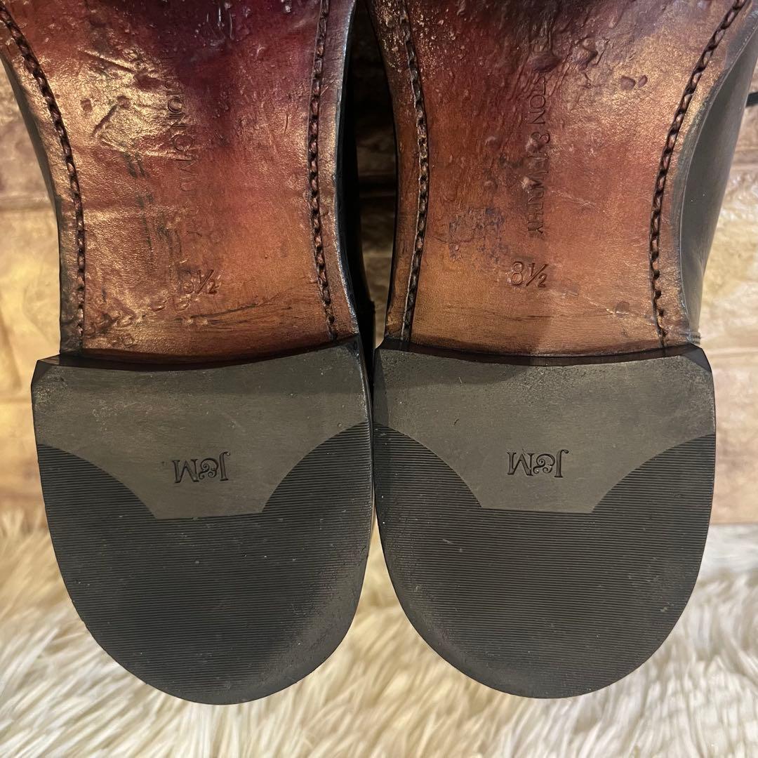 美品 JOHNSTON & MURPHY レザー　ビジネスシューズ　26.5cm