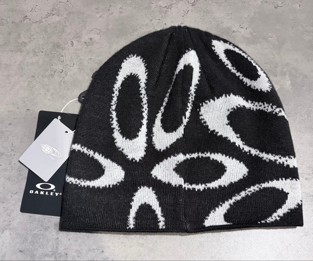 OAKLEY Ellipse Graphic Beanie Black ビーニー