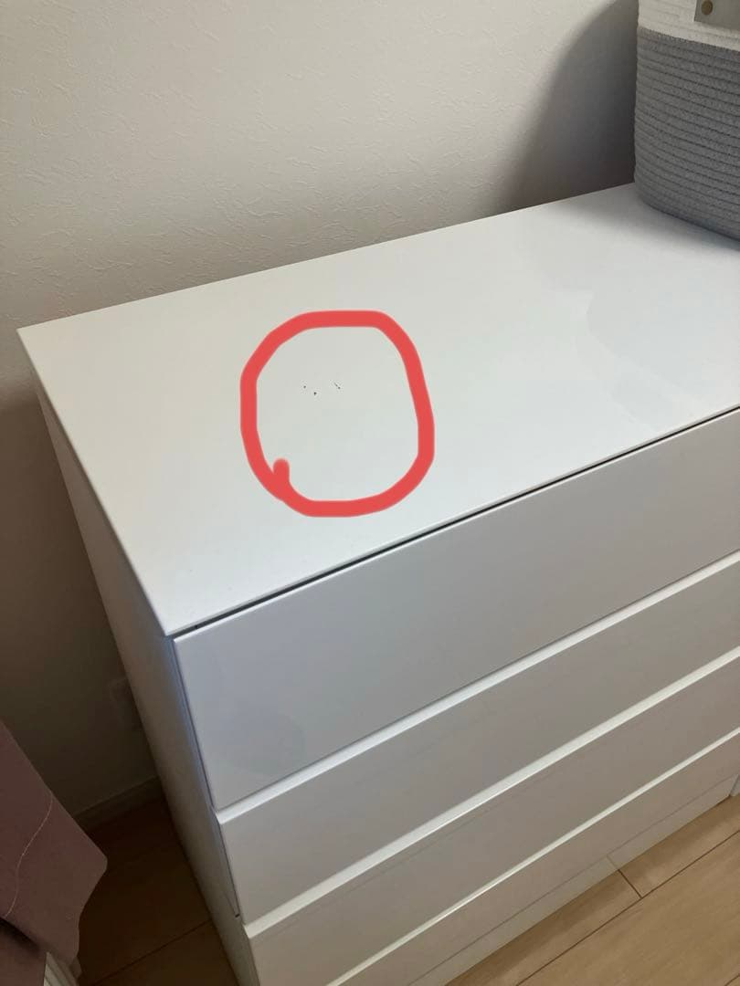 ニトリ ホワイトチェスト‼︎