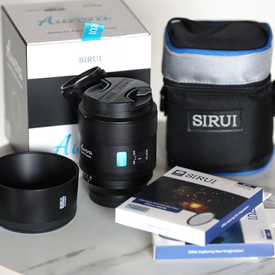 【美品】SIRUI Aurora 85mm F1.4 Sony Eマウント