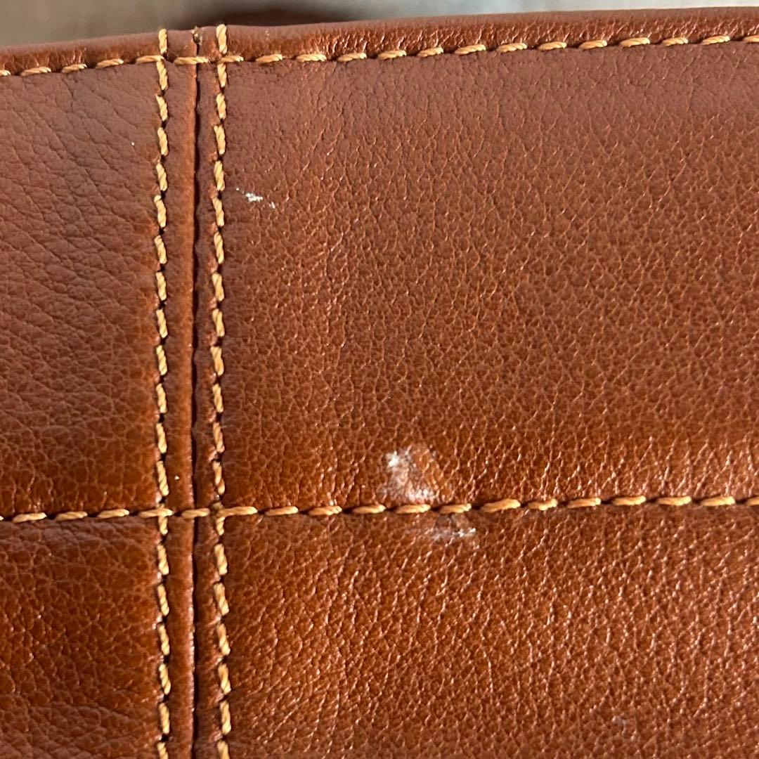 希少 美品 ロンシャン ボストンバッグ オールレザー 大容量 旅行 ゴールド