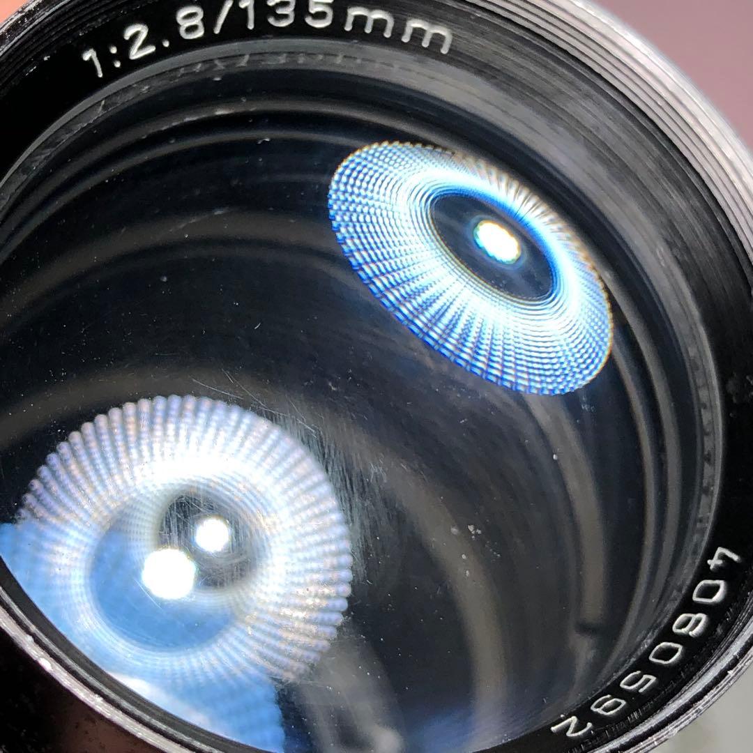 ゼブラ柄　REVUE 135mm f2.8 m42マウント