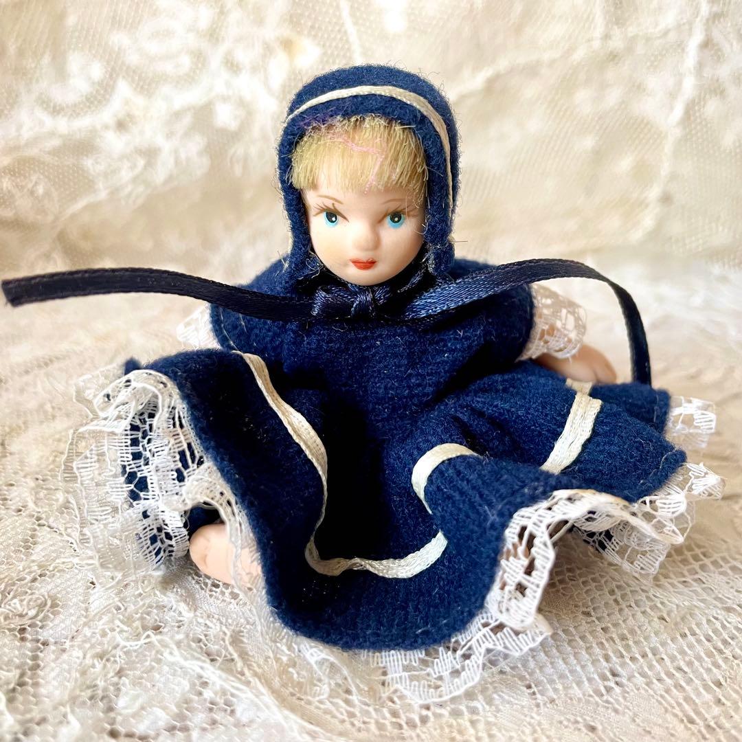 新春アンティーク福袋④ビスクドール&ドール用小物8点セット　チェア&王冠&パニエ