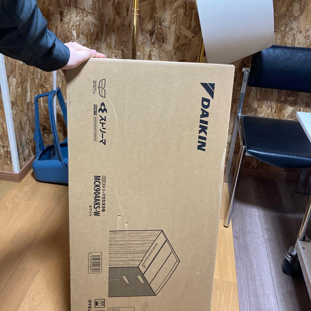 DAIKIN ストリーマ空気清浄機 MCK904AKS-W ホワイト