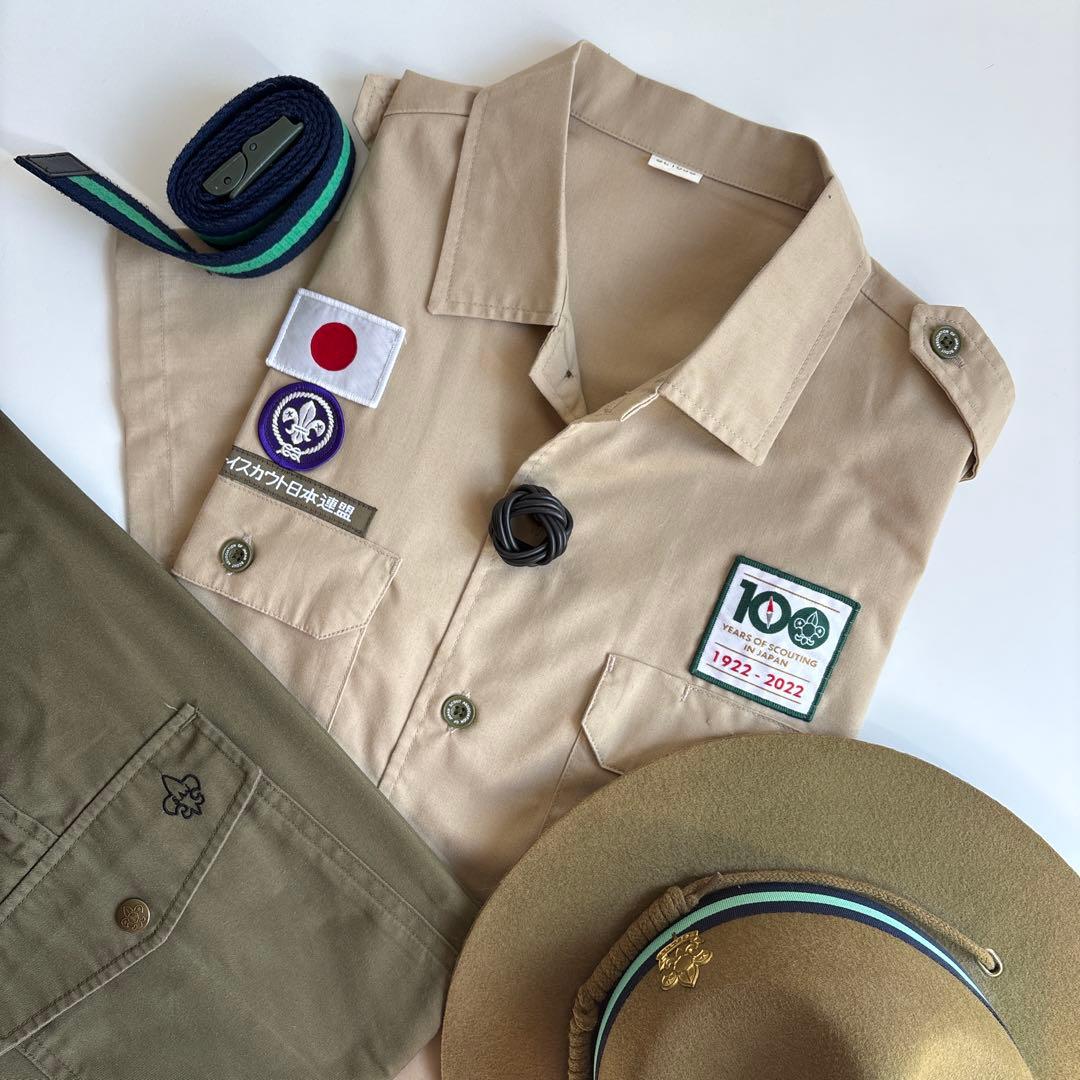 ボーイスカウト 制服とハット セット